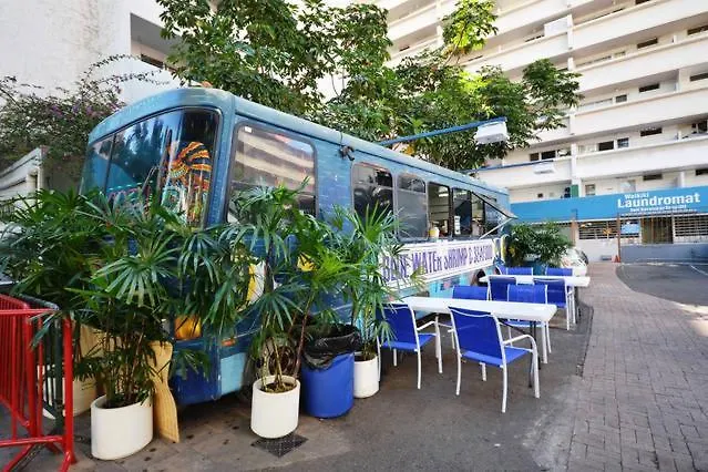 Kv702 Waikiki Private Waterfall Room, Mountain View! هونولولو