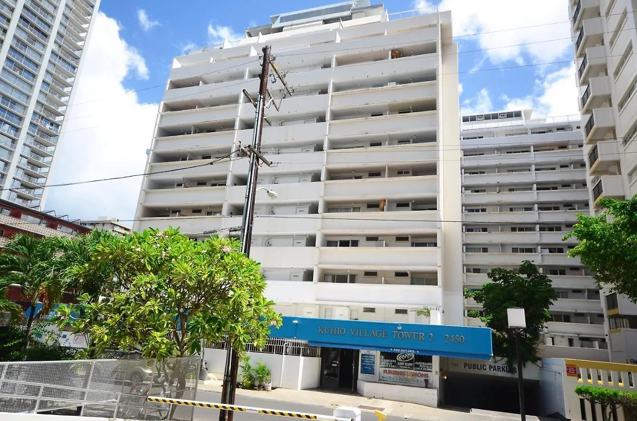 شقة Kv702 Waikiki Private Waterfall Room, Mountain View! هونولولو
